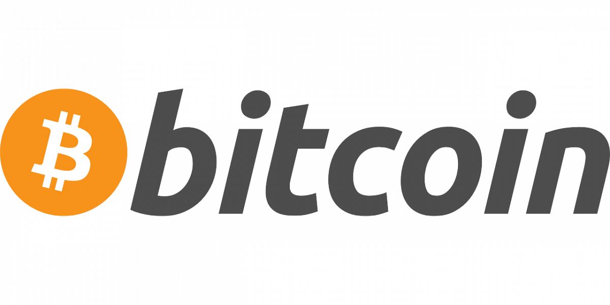 das Logo des Bitcoin
