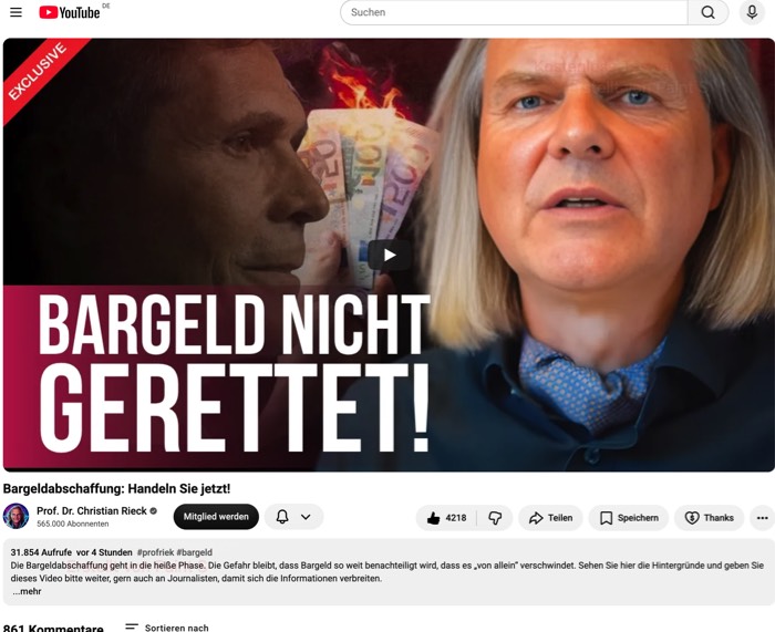 Bargeld-Verbot in der EU: Kommt es durch die Hintertür?